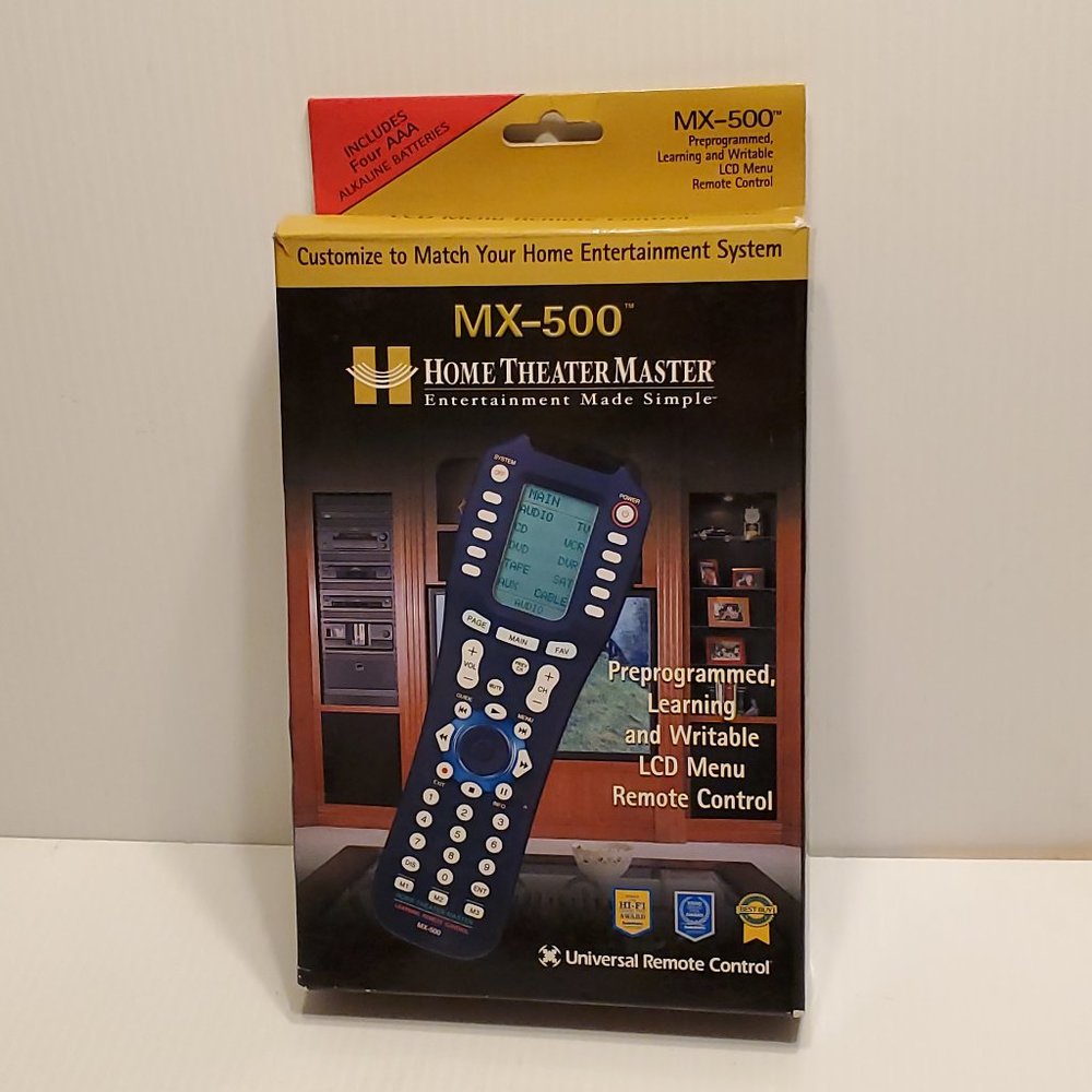 Home Theater Master MX-500 Universal Remote
